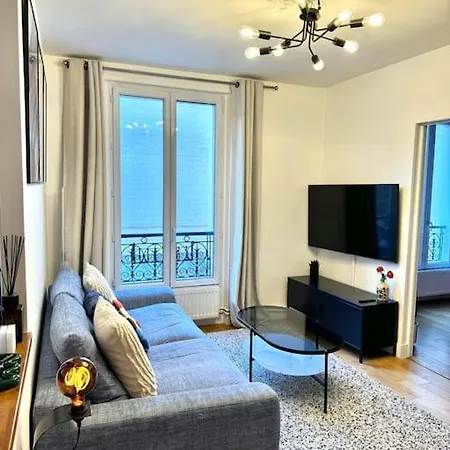 Apartament Batignolles Chaleureux Et Moderne 3 Pieces *